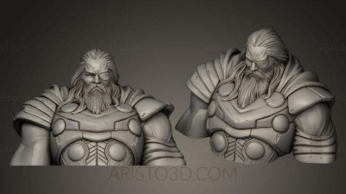 Busts of heroes and monsters (BUSTH_0194) 3D model for CNC machine